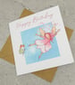 Birthday Card Butterfly Fairy Card - Image 3