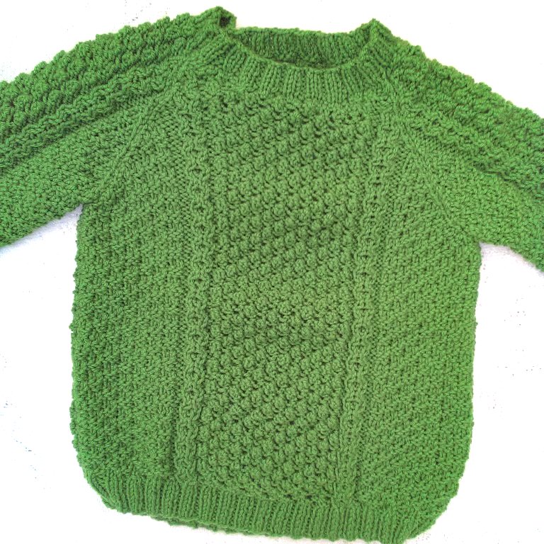Child's Cable Pattern Round Neck Jumper, Children's Clothes, Custom Make