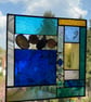 Large Stained Glass Etched Turtle Panel - Image 6
