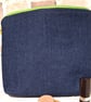 PATCHWORK AND DENIM COSMETIC BAG - Image 6
