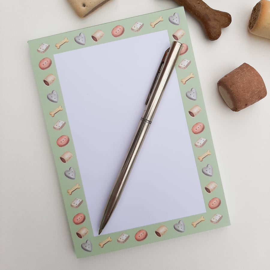 A6 Dog Biscuit Notepad