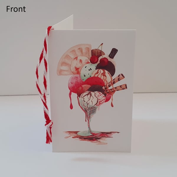 Ice-Cream Gift Tag