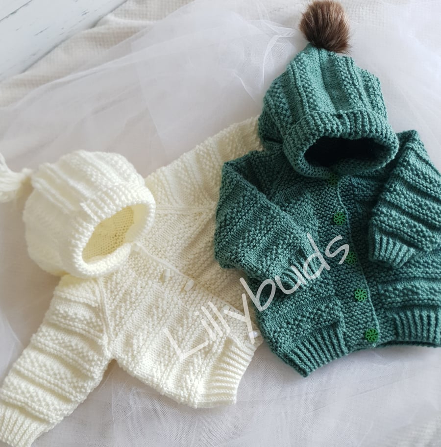 Knitting pattern for Lilly B jacket 