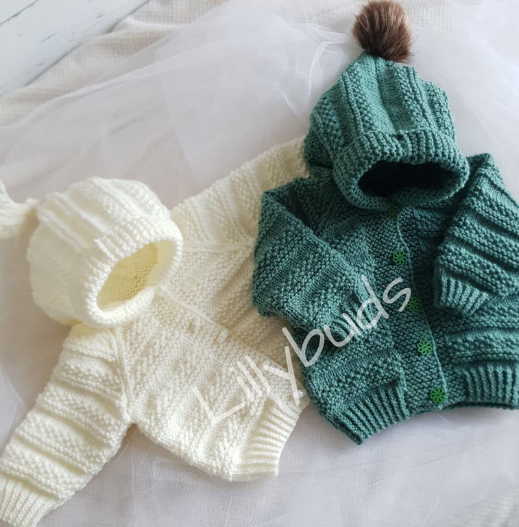 Knitting pattern for Lilly B jacket 