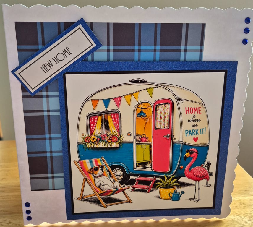 Handmade New Home Greeting Card