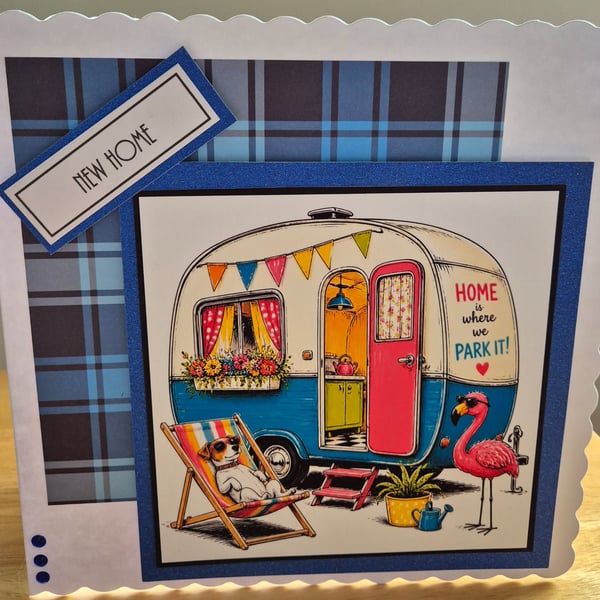 Handmade New Home Greeting Card