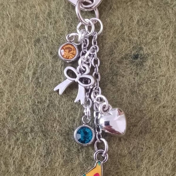 Handmade Butterfly Bag Charm