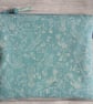 Bird Lace Print Zip Top Storage Bag, Project Bag, Make Up Bag - Image 3