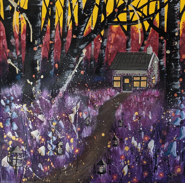 Time to Rest 30cm Square Art Print 