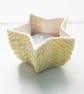 Yellow star tealight holder - Image 1