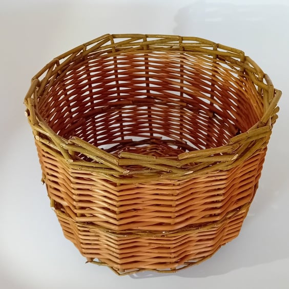 Hand Made Willow Basket 