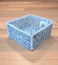 Small tray for small items - black, grey, white pattern - Image 1
