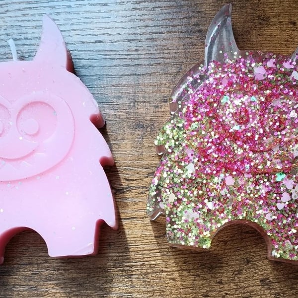 Cute my monster novelty candle & ornament 