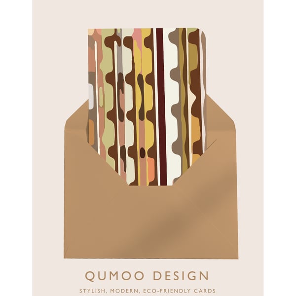 Is it chocolate? birthday blank greetings card (QM 208)