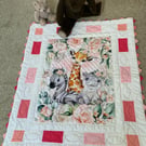 Hand Quilted baby play-mat "Rumble In TheJungle