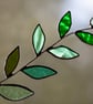 Stained Glass Leaf Suncatcher - Image 4