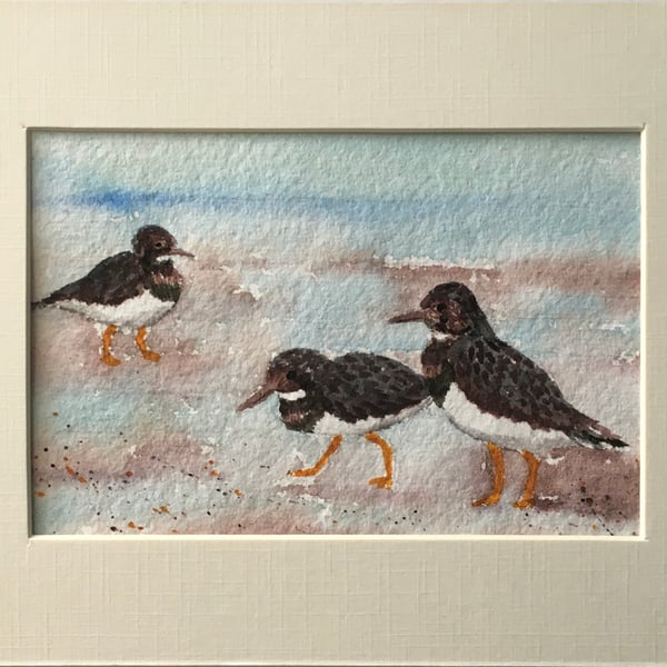 Turnstones painting 