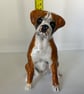 Personalised Boxer Dog salt and pepper shaker set. - Image 3