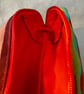 Vibrant stripes - Medium boxy zipper pouch - Image 7