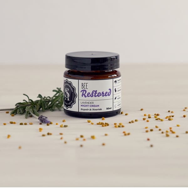 Bee Restored Night Cream – Lavender