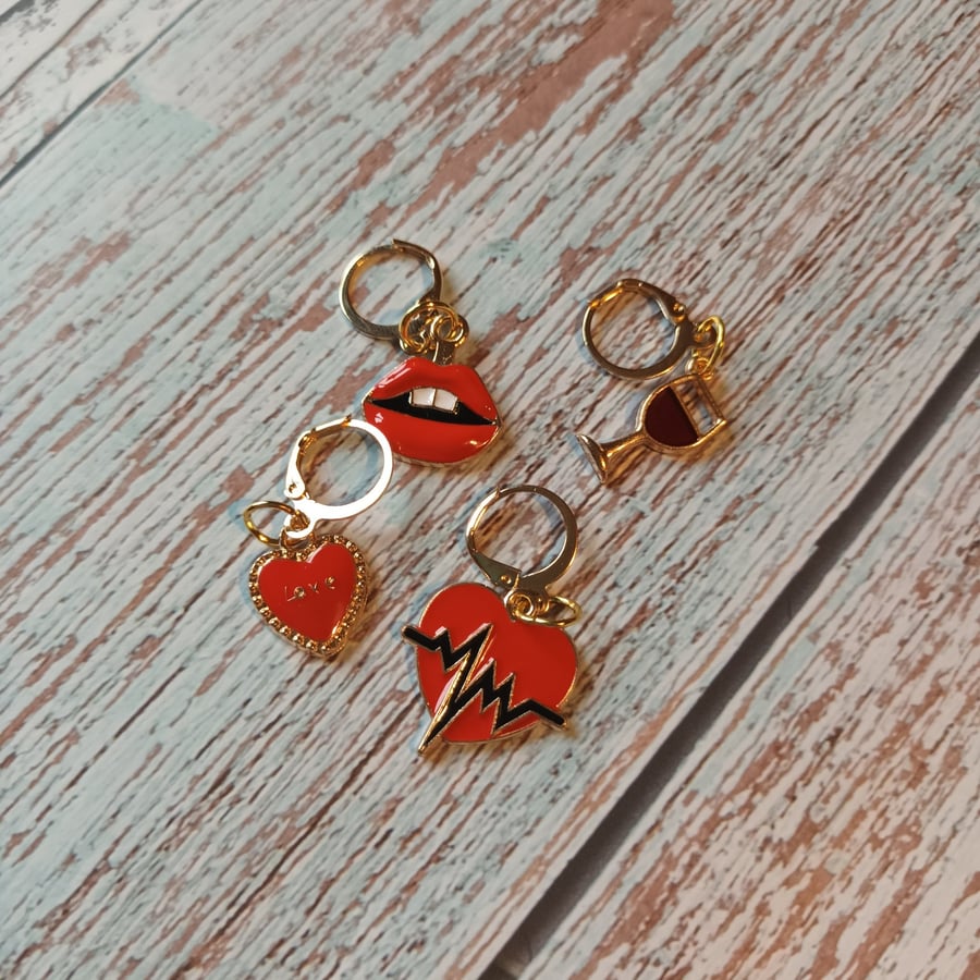 Set of 4 Stitch Markers