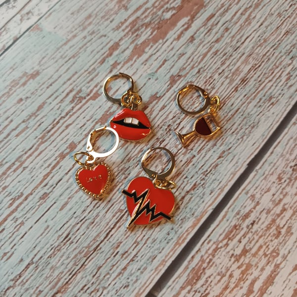 Set of 4 Stitch Markers