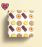 Biscuit wrapping paper with jammy dodger, bourbon, digestive biscuits - Image 4
