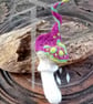 Psychedelic mushroom brooch - Image 1