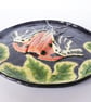 Tiger Moth Ceramic Plate - Hand Sculpted - by Jacqueline Talbot Designs - Image 3