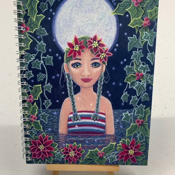 'Bathing in the Winter Moonlight' Notebook