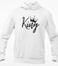 King Hoodie Hooded Sweatshirt Boyfriend Husband Valentines Anniversary Partner  - Image 1