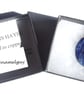 pendant - scrolled white on dark blue - Image 5