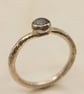 Handmade Sterling Silver Grey Moonstone Ring - Image 4