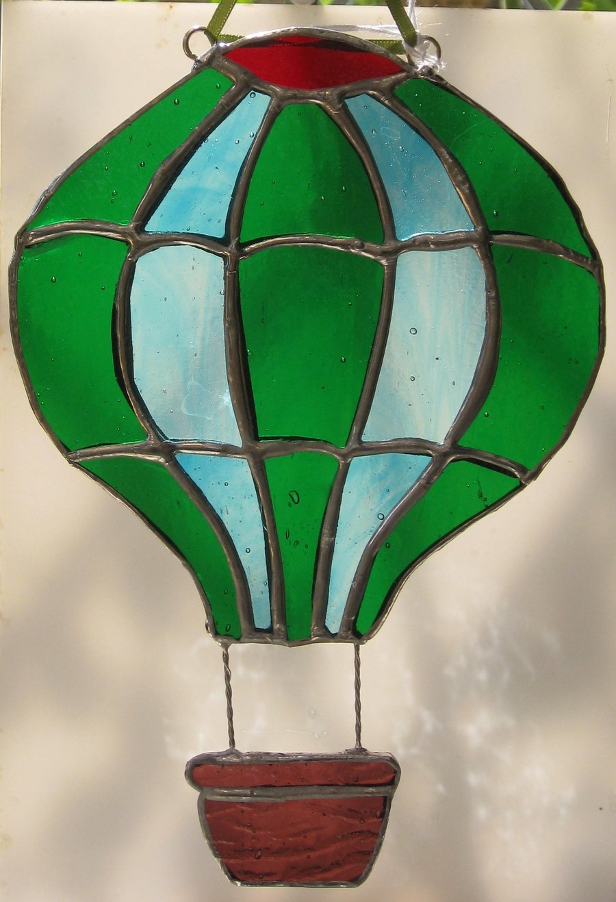 Stained Glass Hot Air Balloon Folksy