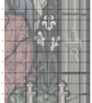 291 Cross Stitch Pattern Christmas Madonna and child with angels stained glass - Image 4