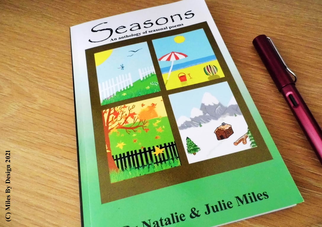 1x Signed Copy of Seasons Poem Anthology 