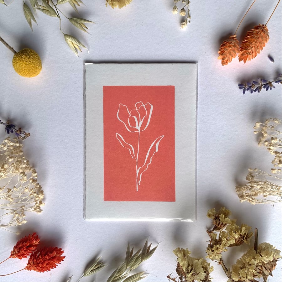 Mini Original Lino Print