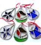 Teardrop Decoration Star Stained Glass Suncatcher Christmas - Image 7