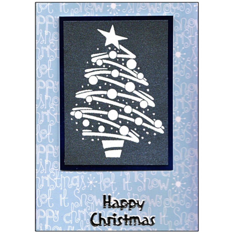 Silver Christmas Tree (X531)