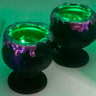 Halloween cauldrons set of 2