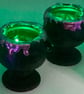 Halloween cauldrons set of 2