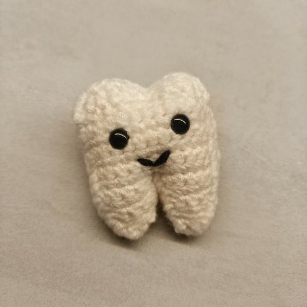 Crochet Tooth Fairy Plush Pouch 
