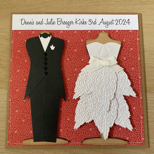 WEDDING CARD FOR PAULINE