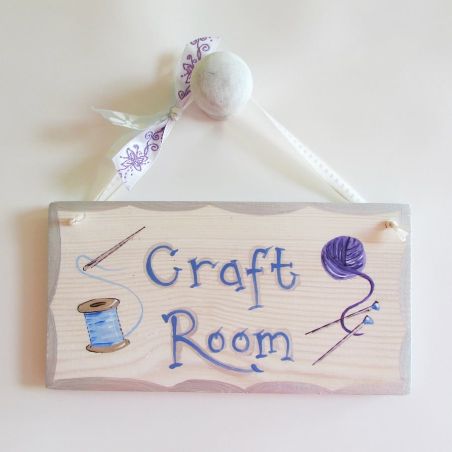 Craft Room Plaque