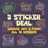 3 sticker pack! - sticker, DnD sticker, DM sticker, Dungeons and Dragons sticker