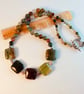 Fancy Jasper Necklace - Earth And Forest - Handmade In Devon - Image 3