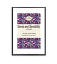 Sense and Sensibility Print - Book Cover Art - Jane Austen Quote - Vintage Wall 
