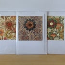Pack of 3 'Autumn' A6 Cards