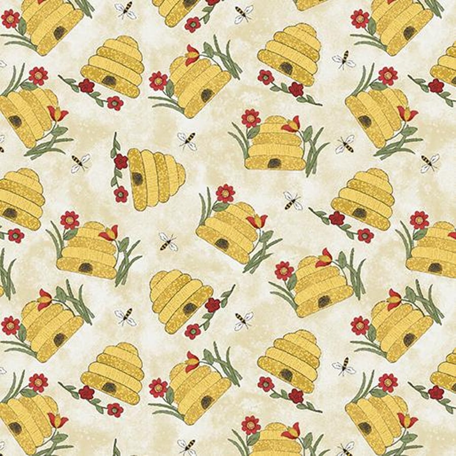 Colorful Cats Beehives - Benartex 