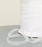 6mm White Organza Ribbon, Craft Projects, Decor, Wedding Supplies - 10m 20m 40m